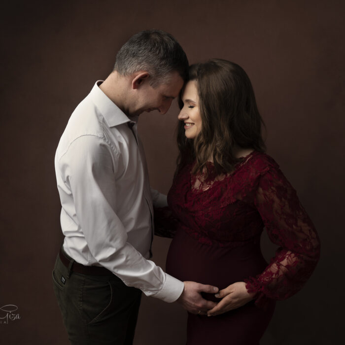 Ciążowa sesja studio