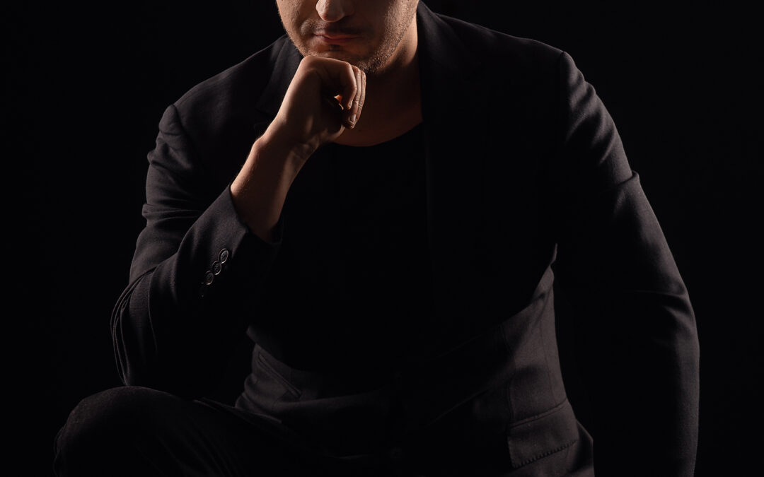 Sesja męska w studiu, portret, Zdjęcia portretowe męskie Gdynia, Trójmiasto