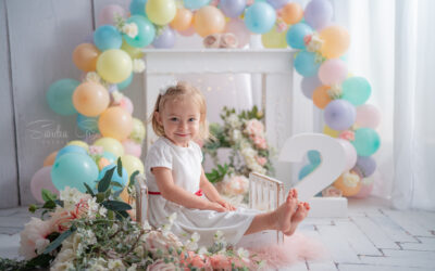 2 Drugie urodziny Studio sesja pastelowa